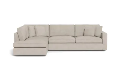 James 3-Seat Left Bumper Sectional