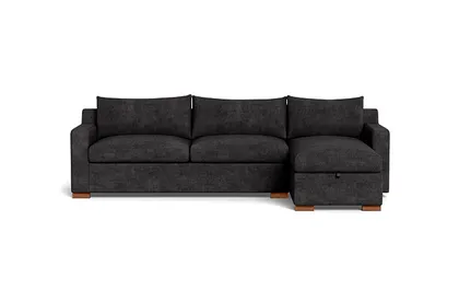 Sloan Right Chaise Sleeper Storage Sectional
