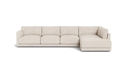 Lukas 4-Seat Right Bumper Sectional