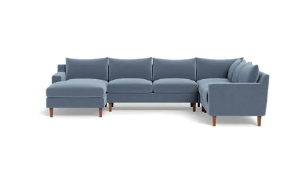 Sloan 4-Piece Corner Sectional Sofa with  Chaise