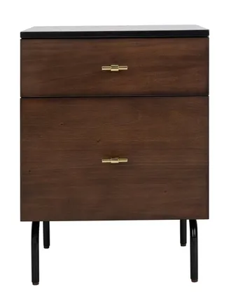 Genevieve 2 Drawer Nightstand