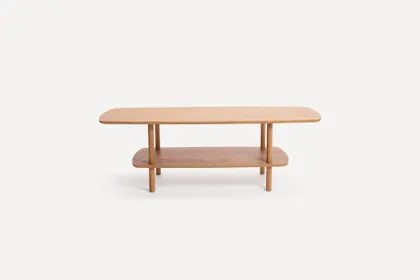 Serif Coffee Table - Oak - Wood
