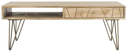 Marigold Coffee Table - Natural - Safavieh