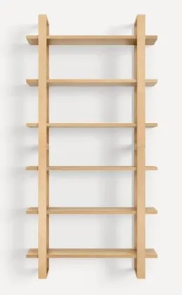 Index Wall Shelf, Set of 2 - Oak - Wood