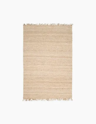 Jute Beige Indoor 6' x 9' Handmade Rug
