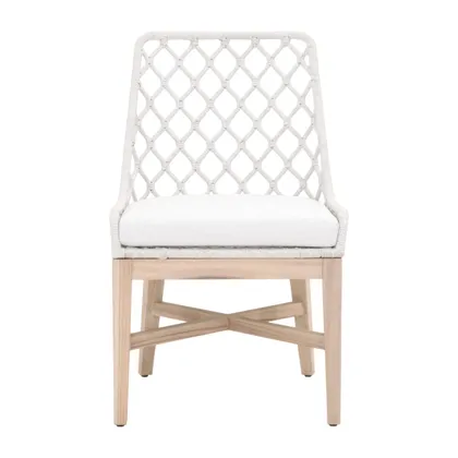 Lattis Dining Chair, White