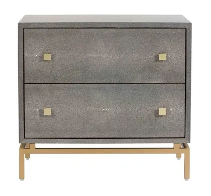 Mariana Shagreen Nightstand