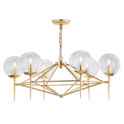 Greyor Chandelier - Gold - Safavieh