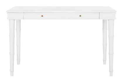 Noely Modern Coastal Writing Desk - White - Safavieh
