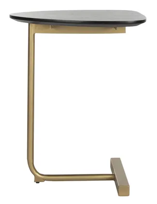 Kaiya C-Table - Black/Gold - Safavieh