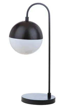 Cappi 20.5-Inch H Table Lamp - Black - Safavieh