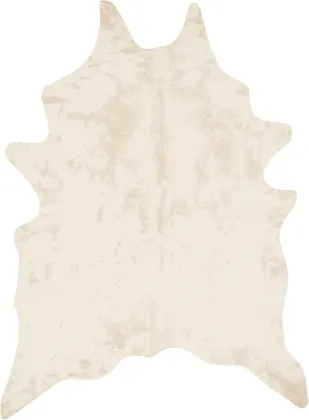 Grand Canyon Hide Rug, Ivory, 5' x 6'6"