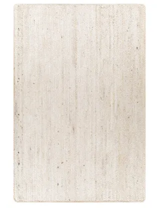 Natural Braids Beige Indoor 6' x 9' Handmade Rug