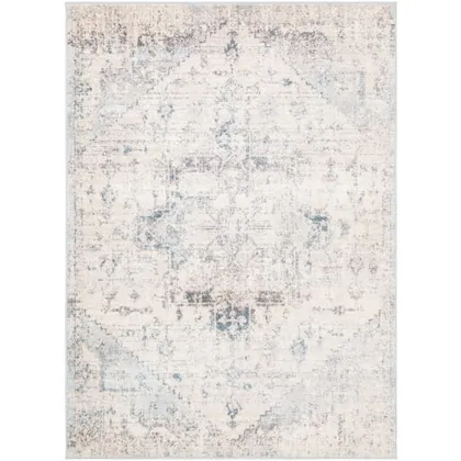 Ankara Beige Indoor 7'10" x 10'2" Machine Woven Rug