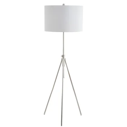 Cipriana Floor Lamp - Nickel - Safavieh