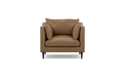 Caitlin Leather Accent Chair by The EverygirlÃ?Â®