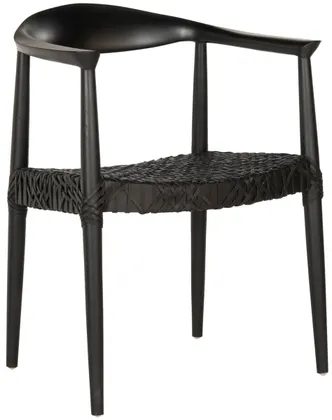 Bandelier Arm Chair - Black - Safavieh