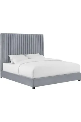 Arabelle Grey Bed in King