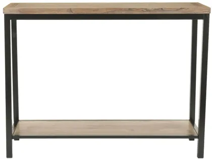 Dennis Console - Oak - Safavieh