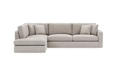 James 3-Seat Left Bumper Sleeper Sectional