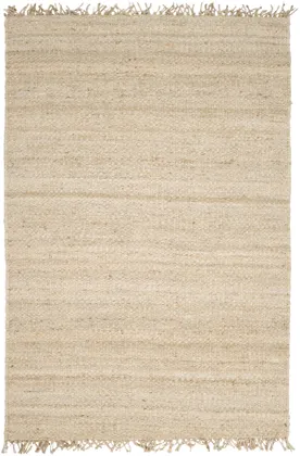 Jute Beige Indoor 5' x 7'6" Handmade Rug