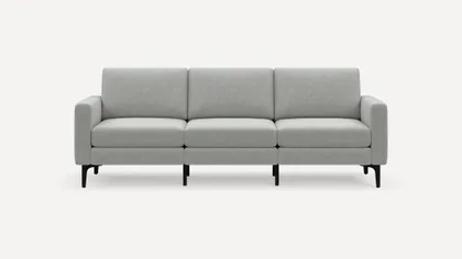 Nomad Sofa - Crushed Gravel - Performance Chenille / Black - Metal / Block