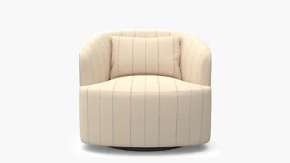 Deco Swivel Chair, Sky Felix