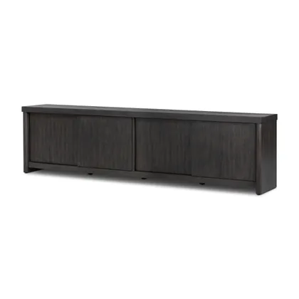 Laredo Media Console - Smoked Black