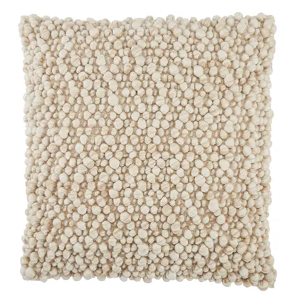 Design (US) Beige Ivory 22"X22" Pillow