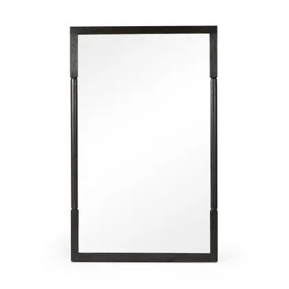 Concord Floor Mirror-Charcoal Oak