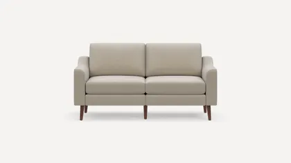 Nomad Loveseat - Georgia Clay - Performance Chenille / Walnut - Wood / Slope