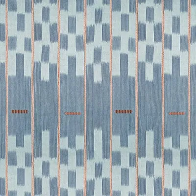 Chambray Lattice Baule Wallpaper