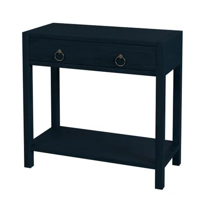 Lark Navy Blue Nightstand