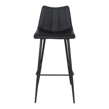 Alibi Bar Stool Matte Black - Set Of Two