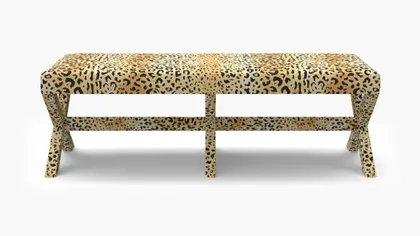 Double X Bench, Leopard
