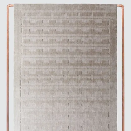 The Citizenry Amyra Hand-Knotted Area Rug | 6' x 9' | Tan