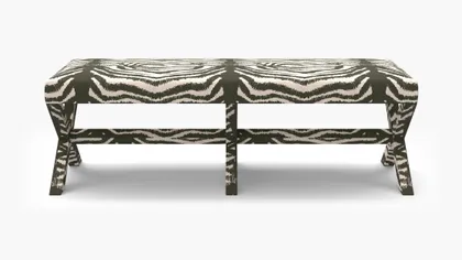 Double X Bench, Zebra