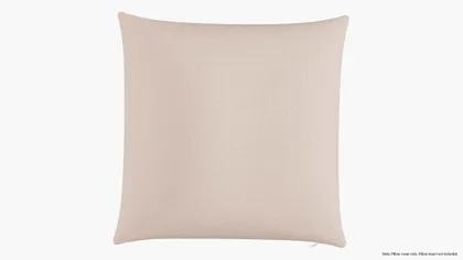 Throw Pillow Cover 22", Husk Everyday Linen, 22" x 22"