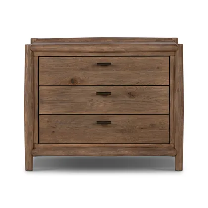 Glenview Nightstand-Weathered Oak