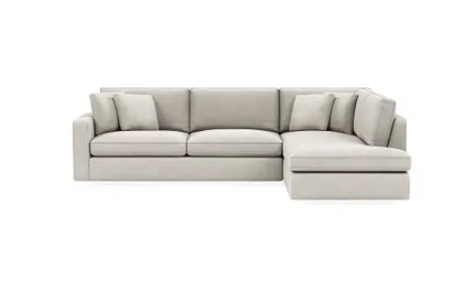 James 3-Seat Right Bumper Sleeper Sectional