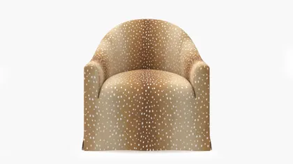 Slipcover Swivel Chair, Faline