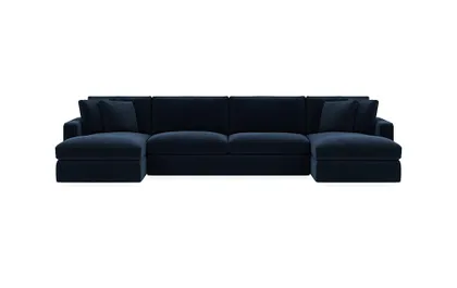 James 3-Piece 4-Seat U Chaise Sectional