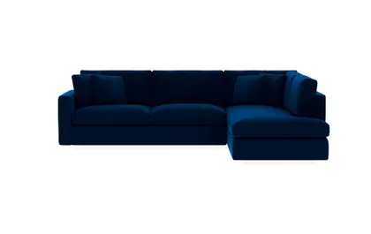 James 3-Seat Right Bumper Sleeper Sectional