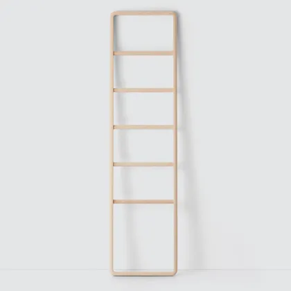 The Citizenry Hinoki Wood Ladder | Natural