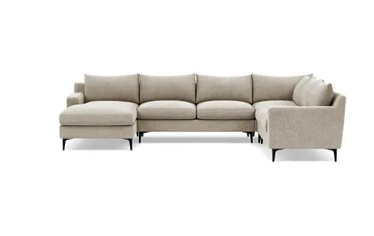Sloan 4-Piece Corner Sectional Sofa with Left Chaise