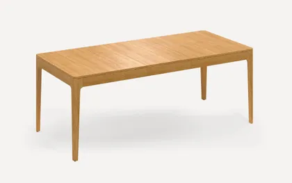 Listo Extendable Dining Table (59" to 79") - Oak - Wood