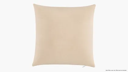 Throw Pillow Cover 16", Pearl Classic Velvet, 16" x 16"