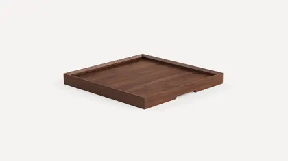 Ottoman Tray - Walnut - Wood