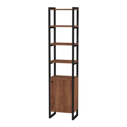 Drake Medium Walnut Bookcase