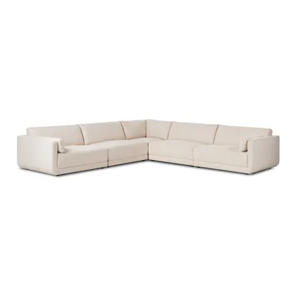 Toland 5pc Sectional-145"-Palma Cream